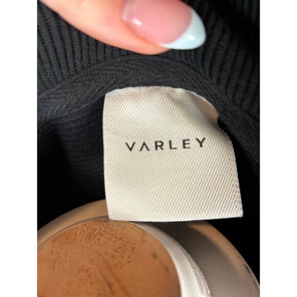 Varley 1/2 Zip Oversized Pullover Sweater Ribbed Shawl Collar Size Sm Classic - Picture 3 of 6